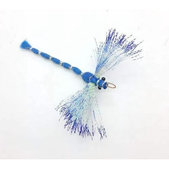 Cat Toy Teaser Wand Refill - Dragonfly Katfly Teaser Attachment - Blue
