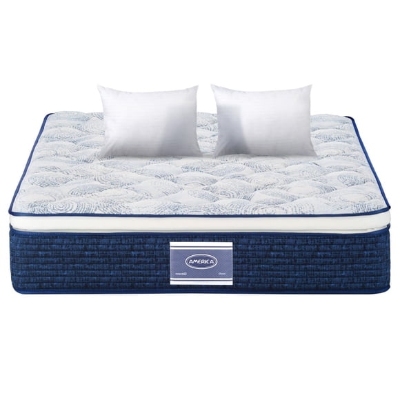 Colchón King Size América Ocean con 2 Almohadas de regalo
