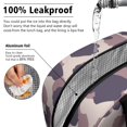 thumbnail image 5 of Womens Pink and Purple Of Leopard Print Lunch Box for Work,Insulated Lunch Bag for Women,Loncheras Para Mujer,Leakproof Adult Lunch Bag for Work,Beach,Travel,Picnic,Camping, 5 of 7