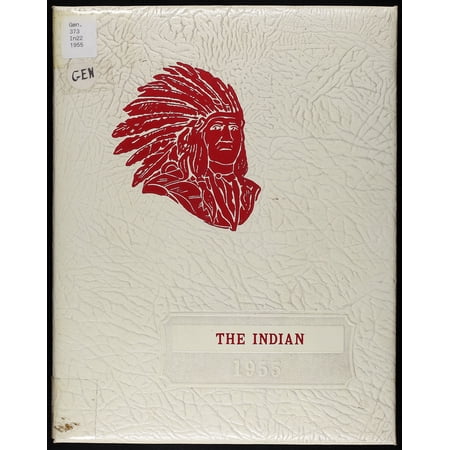 (Custom Reprint) Yearbook: 1955 Santa Fe High School - Indian Yearbook (Alma, MO)