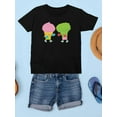thumbnail image 3 of Ice Cream And Broccoli T-Shirt Juniors -Image by Shutterstock,  Large, 3 of 4