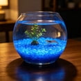 thumbnail image 5 of Super Bright Glow in Dark Pebbles 100Pcs, 0.2-0.35in Small Fluorescent Fine Gravel for Aquarium Substrate, Mixed Color Night Luminous Stones for Vase Decor, Aquascaping, Gardening & Terrarium, 5 of 6