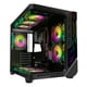 thumbnail image 1 of Funda para juegos de PC SZSKYING con 9 ventiladores ARGB, ATX Mid-Tower, 1 of 9