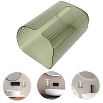 Luxshiny Wall-Mounted Wipes Dispenser with Storage Box for Kitchen and Bathroom Use