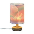 thumbnail image 2 of Unicorn Clouds in Rainbow Table Lamp USB Bedside Desk Nightstand Lamp Printed Gifts Small Lamp Wood Base for Bedroom Living Room Kids Room College Dorm, 2 of 7