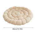 thumbnail image 3 of Aodebiao Thickened Lamb Fleece Soft Cushion - Plush Velvet Seat Pad for Office Chair, Dining Room, Sofa, Car - Non-Slip Cozy Home Decor Accent Pillow, 3 of 6
