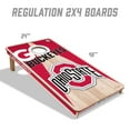 thumbnail image 5 of YouTheFan NCAA Ohio State Buckeyes 2' x 4' Cornhole Game, 5 of 6