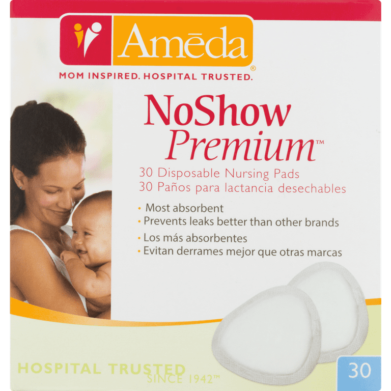 Ameda NoShow Premium Disposable Nursing Pads - 50 count