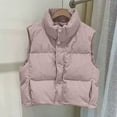 thumbnail image 4 of Womans Vest Puffer Vests for Women Button Down Sleeveless Vest Lightweight Vests Winter Vests Womens Vests Fashion Casual, 4 of 4