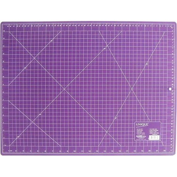 UNIQUE Double Sided Cutting Mat, 18" x 24" (45 x 60 cm), Self-Healing