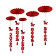 thumbnail image 2 of QSTDGVPW Chinese New Year Ceiling Decoration Lunar New Year Party Supplies for Office 5PCS, 2 of 7