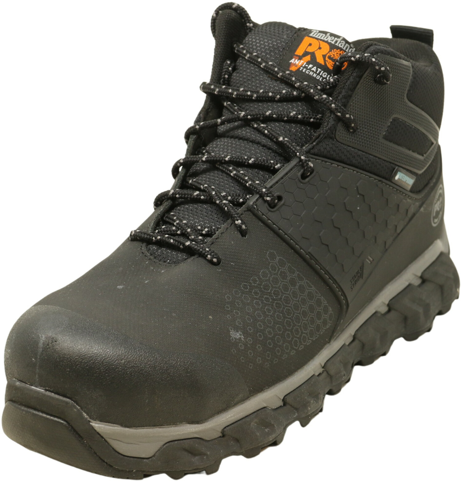 Ridgework Mid Industrial Boot Black 