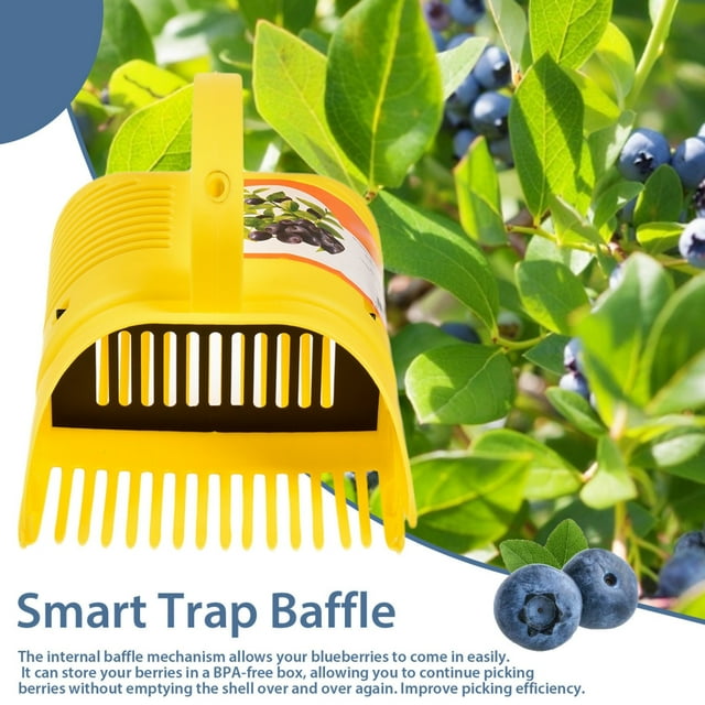 Berry Picker,Blueberry Picker Plastic Berry Blueberry Picker Blueberry Rakes Extended Durability