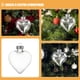thumbnail image 3 of 10 adornos transparentes en forma de corazón para árbol de Navidad, corazones de plástico rellenables para manualidades, bolas colgantes transparentes para decoración navideña., 3 of 8