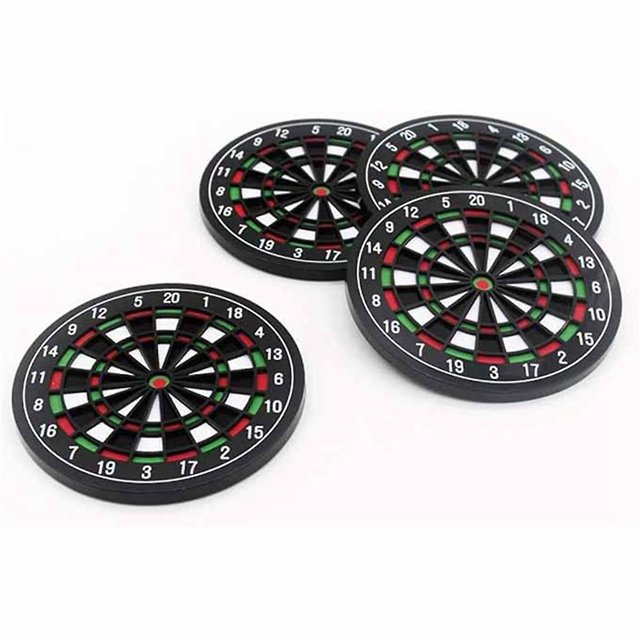 Posavasos de tabla DENGXMXG juego único de 4 para el hogar cocina oficina fiesta de bodas