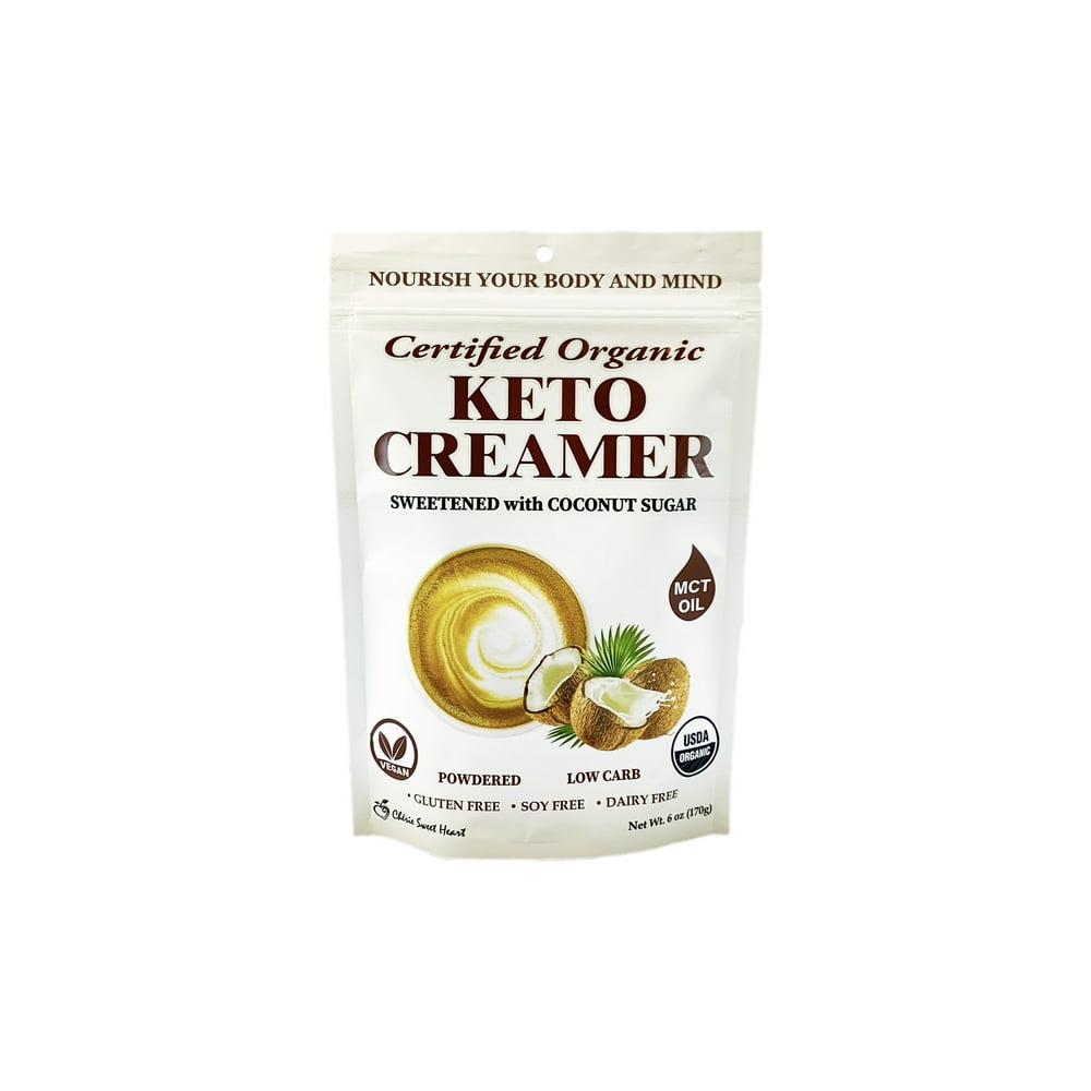 Organic Keto Sweetened Powdered Coffee Creamer by Cherie Sweet Heart, 6