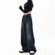 thumbnail image 4 of Pantalones vaqueros holgados de cintura alta para mujer, ropa de calle de gran tamaño, pantalones Cargo de pierna ancha, Harajuku y2k, Jeans Mom Vintage, estilo coreano, 4 of 5