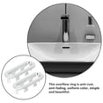 thumbnail image 4 of 12pcs Sink Overflow Ring in Silver ABS Material for Home Bathrooms and Kitchens 0.5 Inch Size, 4 of 9
