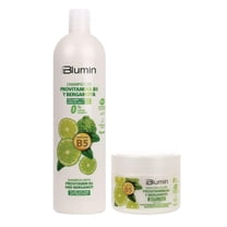 Blumin Kit - Shampoo 1000ml & Mask 300ml With Bergamot and Provitamin B5