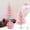 Pink, variant on Gaiseeis Christmas Desktop Mini Christmas Tree Christmas Decoration Pink