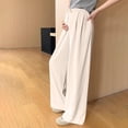 thumbnail image 5 of Maternity Work Pants High Waisted Straight Leg with Belly Support Comfortable Breathable Fabric, 5 of 5