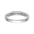 thumbnail image 5 of 14K White Gold Ring Band Wedding Only , Size 7, 5 of 7