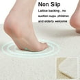 thumbnail image 4 of Shower Mat Bathtub Mat Non-Slip, Comfortable Bath mat for Textured Surface,Mat Quick Drying Shower Stall Mat 24 x 24 inch for Bathroom Wet Area (White), 4 of 6