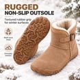 thumbnail image 5 of OYPGUE Hike Women Men Winter Barefoot Boots, Wide Toe Box Warm Fleece Boots, 5 of 8