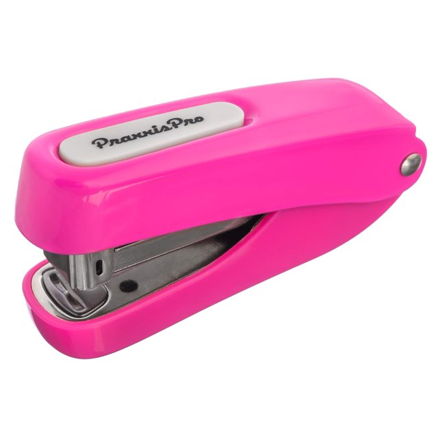 Engrapadora mini media tira PraxxisPro Aria-Plus rosa