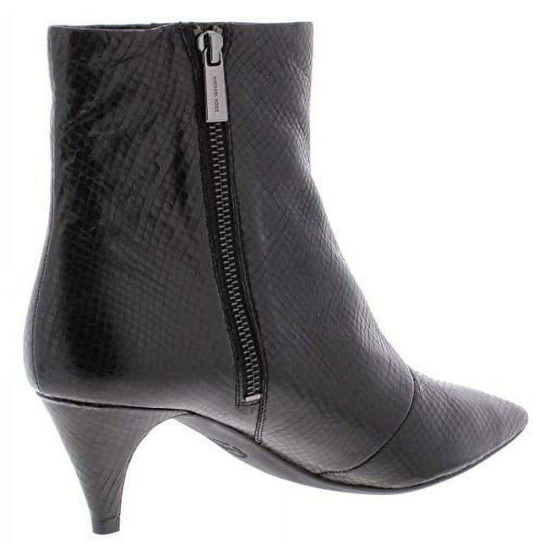 Michael kors blaine store leather ankle boot