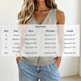 thumbnail image 3 of Wyongtao Womens Sweater Vest Knitted V Neck Sleeveless Button Down Cardigan Lightweight Casual Trendy Fall Clothes (L, Army Green), 3 of 7