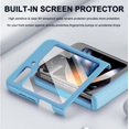 thumbnail image 2 of Compatible Samsung Galaxy Z Flip 5 Phone Case with Hinge Protection,Full Coverage Case with Front Screen Protector Case for Samsung Galaxy Z Flip 5 Case,Galaxy Flip 5 Case Screen Protector Blue, 2 of 14