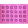 thumbnail image 1 of Ahgly Company Indoor Rectangle Abstract Purple Modern Area Rugs, 7' x 9', 1 of 4