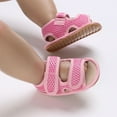 thumbnail image 7 of Zanarzt Toddler Girl Sandals Baby Girls Sandals Soft Sole Anti Slip Open Toe Breathable Summer Outdoor First Walker Shoes Baby Sandals Pink,4, 7 of 7