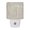 Black, variant on Grid Line Blocks LED Night Light, Minimalist Art Charcoal Black Lines Grids Night Lights plug into Wall with Smart Sensor Dusk to Dawn Sensor for Nursery Bedroom 2.95x4.5in