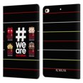 thumbnail image 1 of Head Case Designs Officially Licensed AC Milan Crest Stripes 3 Leather Book Wallet Case Cover Compatible With Apple iPad mini (2019), 1 of 6