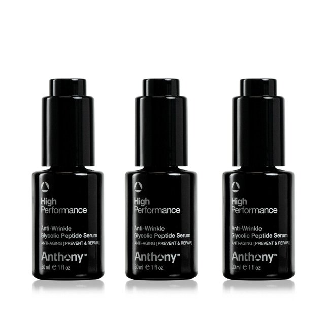 Anthony Sérum aux Peptides Glycoliques Haute Performance Anti-Rides (Lot de 3)