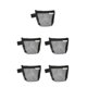 thumbnail image 1 of Kearding Bolsa de almacenamiento de malla de nylon transparente transpirable Clips de papel Monedas Abrazaderas Organizador Oficina Bolsas Type2 NO2, 1 of 6