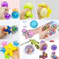 thumbnail image 1 of 8Pcs Squishy Stress Balls Lighted Stress Relief Squeeze Balls Grape Balls Mesh Squish Balls Water Beads Anxiety-Relief Balls zhangmengya LED, 1 of 2