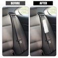 thumbnail image 6 of Unique Bargains 4 Pcs Plush Car Seat Belt Protector Pads Shoulder Strap Seatbelt Soft Comfort Covers Universal White, 6 of 6