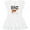 AA-White, variant on Inktastic My Big Brother is a Saint Bernard Girls Baby Dress