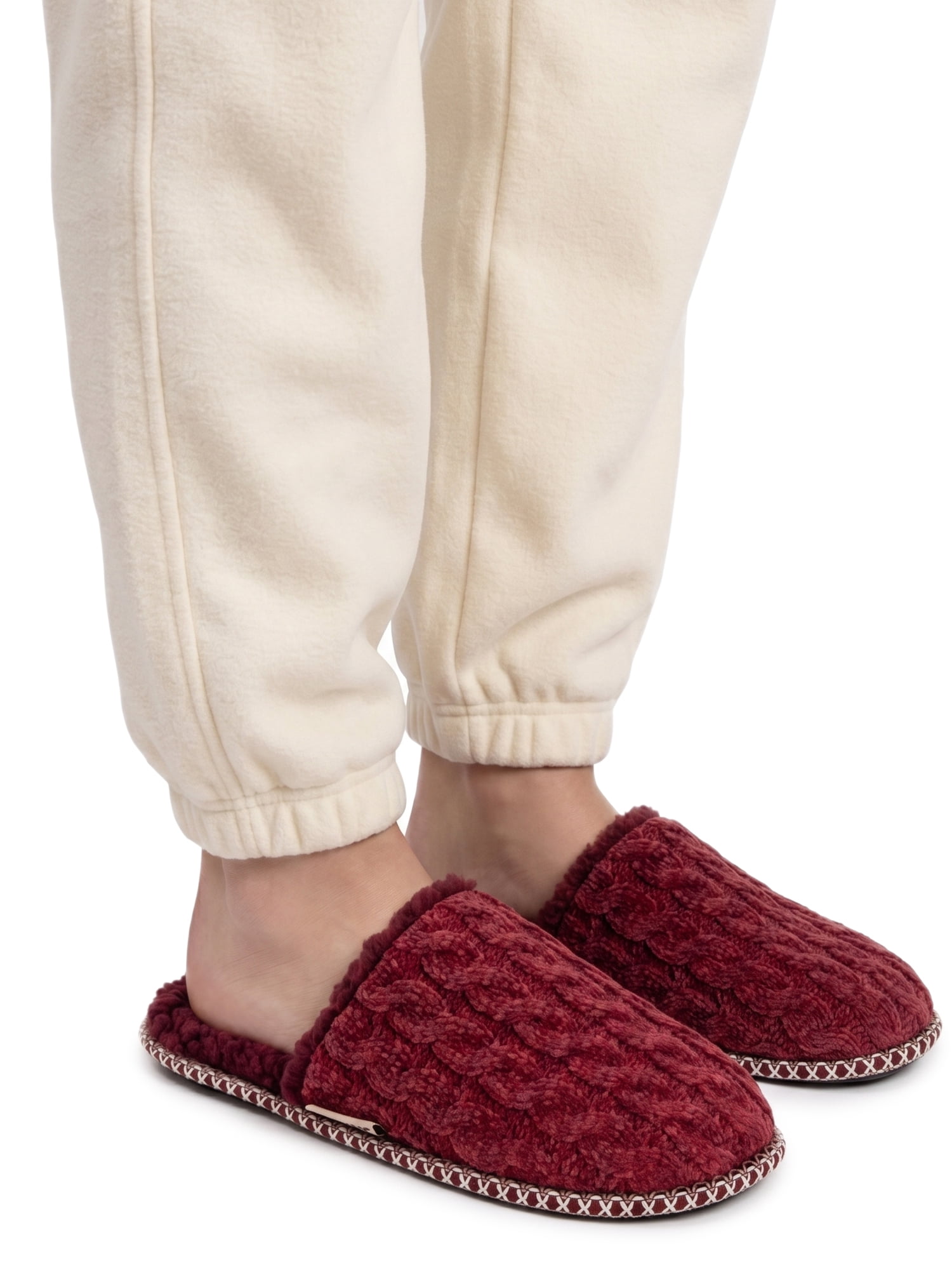 MUK LUKS Women's Chenille Scuff Slipper