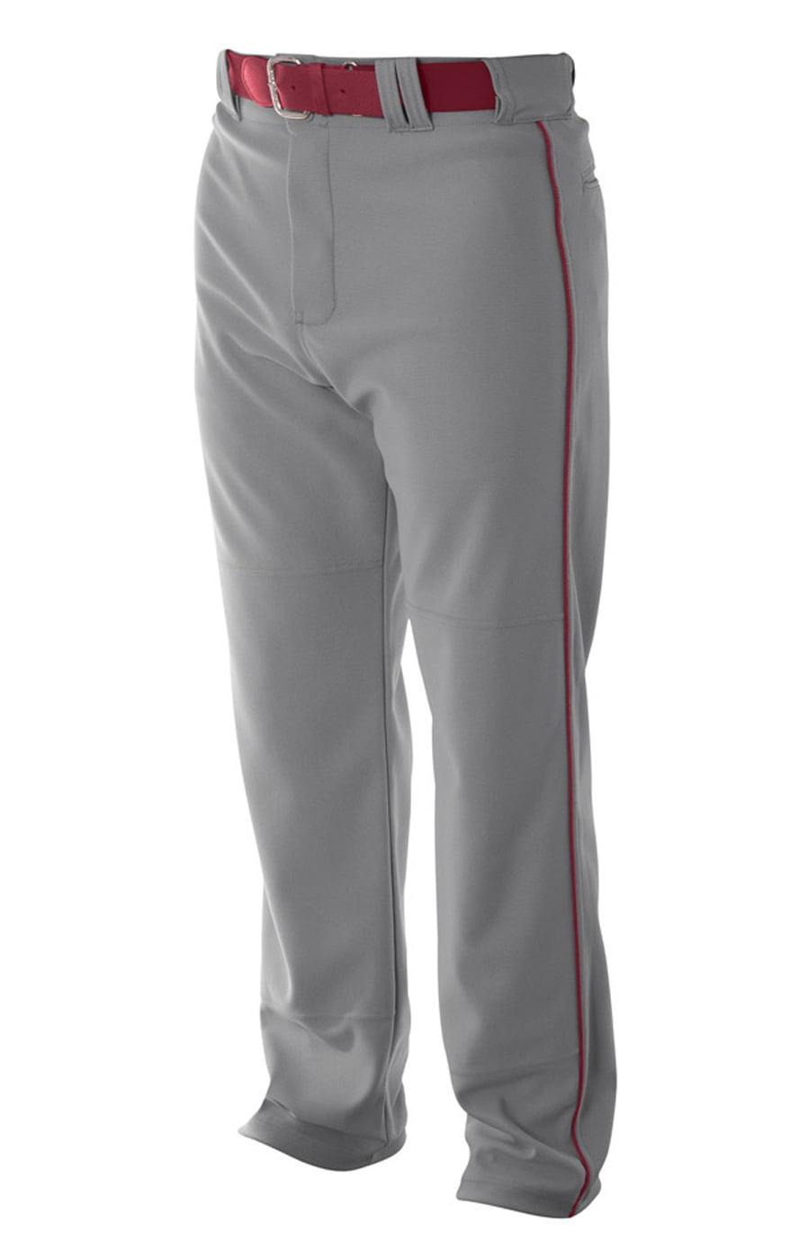 Pro Style Open Bottom Baggy Cut Baseball Pants
