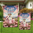 thumbnail image 4 of My Dog Is My Valentine Cute Shiba Inu in Gift Box Garden Flag 12x18in Double Sided Shibas Dog Lovers Gifts Idea Outdoor Decor - 3006, 4 of 5
