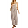 Women's Adjustable Strap Denim Overalls – Wide Leg Jumpsuit Romper For Casual Wear (Spring, Summer, Fall) 2 thumbnail image