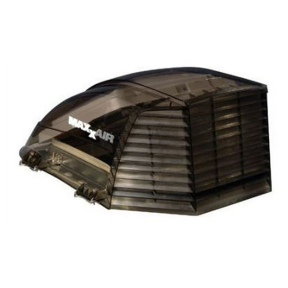 MaxxAir Ventilation Solutions Roof Vent Cover 00-933082 Maxxair II; Exterior Mount; Dome Type Ventilation Cover; Vented On Three Sides; For 14 Inch x 14 Inch Vents