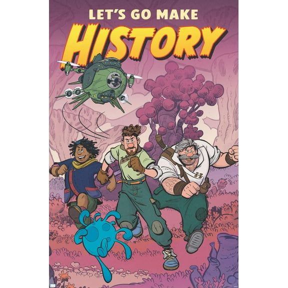 Disney Strange World - Let's Go Make History Wall Poster, 22.375" x 34"