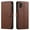 Brown, variant on Samsung Galaxy A32 5G Case, [Not fit for Samsung Galaxy A52/ Galaxy A72], Included [Tempered Glass Screen Protector], Starshop Premium Leather Wallet Pocket Credit Card Slots-Black