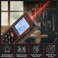 thumbnail image 4 of Stalwart Laser Measure Tool with 130FT Live Measuring and Backlit Display, 4 of 9