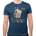 thumbnail image 2 of Hot Cocoa and Christmas Movies Shirt Unisex 4X-Large Indigo Blue, 2 of 5